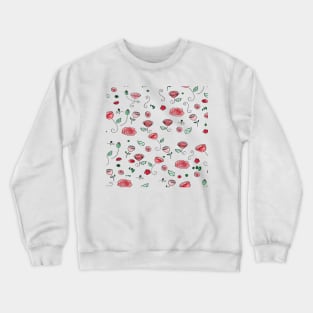 tiny flowers Crewneck Sweatshirt